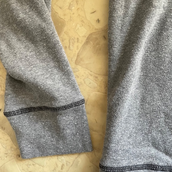 True Religion Gray Graphic Reverse Weave Sweatshirt - Picture 5 of 6